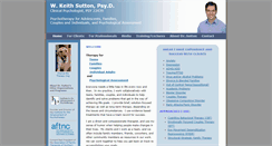 Desktop Screenshot of drkeithsutton.com